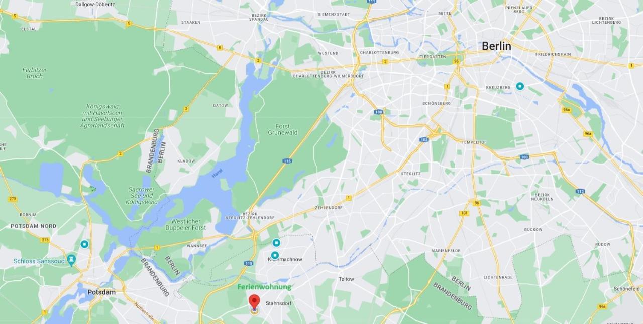 Geraeumige Und Zentrale Ferienwohnung Stahnsdorf Dış mekan fotoğraf